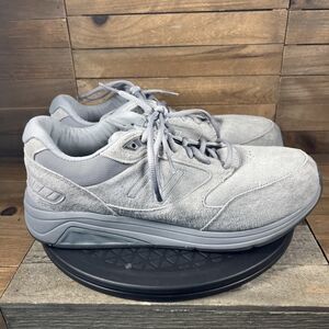 New Balance 928 v3 Mens Size 10 4E Grey Suede Walking Lace Up Shoes NO INSOLES